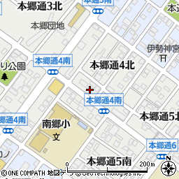 株式会社三翔札幌営業所周辺の地図
