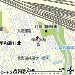 道央舗道株式会社周辺の地図