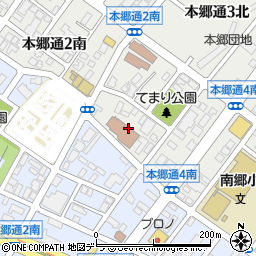 北海道札幌市白石区本郷通３丁目南1周辺の地図