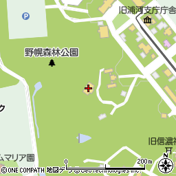 旧札幌師範学校武道場周辺の地図