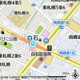 株式会社第一ビルディング　札幌白石第一生命ビルディング周辺の地図