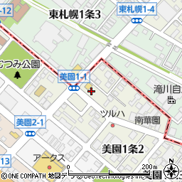 キムラ札幌支店周辺の地図