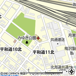 札幌双葉学園あさひ幼稚園周辺の地図