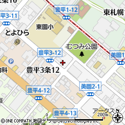 岩田伝導機工札幌支店周辺の地図