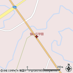 鶴ヶ丘学園周辺の地図