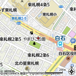大衆安田ホルモン店 大安ホルモン 東札幌店周辺の地図