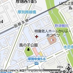 プリンスハイツ新札幌第２周辺の地図