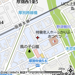 株式会社北海道造園緑化ネットワーク周辺の地図