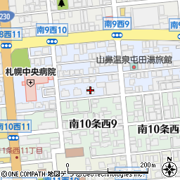 ローヤルハイツ南９条３号館周辺の地図