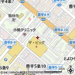 北海道札幌市豊平区豊平４条9丁目周辺の地図