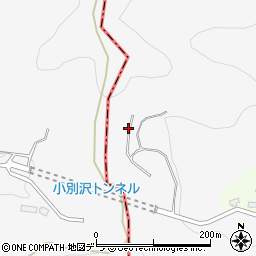 小別沢トンネル周辺の地図