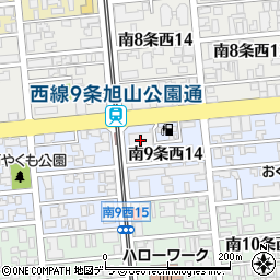 ロッテ商事北海道支店周辺の地図
