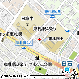 グランメール東札幌Ｂ周辺の地図