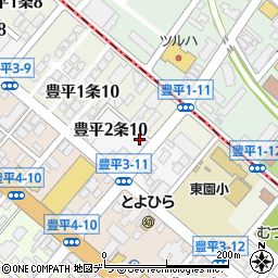 札幌市居場所・活動支援センター周辺の地図