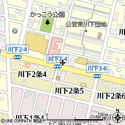 北海道銀行北都支店周辺の地図