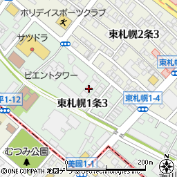 Ｄ’グラフォート東札幌フロールコート周辺の地図