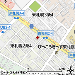 札幌市白石区東札幌まちづくりセンター周辺の地図