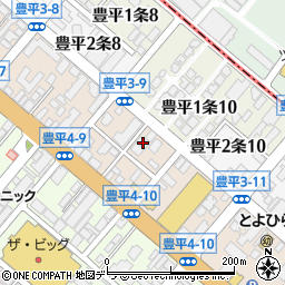 北海道札幌市豊平区豊平３条9丁目2-21周辺の地図