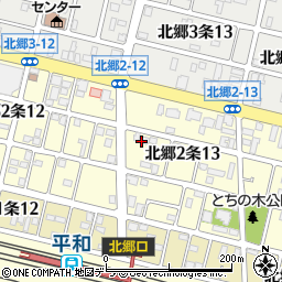 アンタイジング対策協会北日本本部周辺の地図