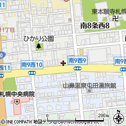 北海道札幌市中央区南８条西9丁目755-18周辺の地図