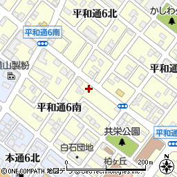 雨もり１１９　札幌店周辺の地図