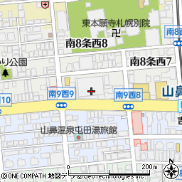 株式会社北洋銀行　東屯田センター周辺の地図