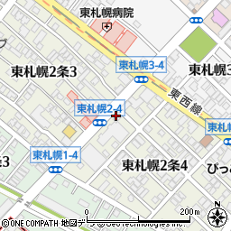 有限会社札幌映像社　スタジオ映像館周辺の地図