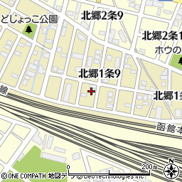 矢野設備株式会社周辺の地図