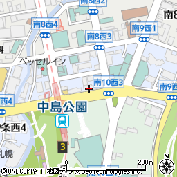 北海道　青少年科学文化財団周辺の地図
