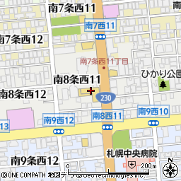 日産プリンス札幌販売中央支店周辺の地図