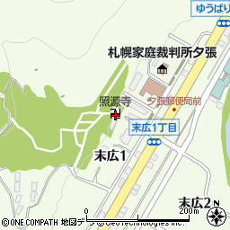 照源寺周辺の地図