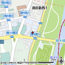 北海道　トラック協会（公益社団法人）周辺の地図