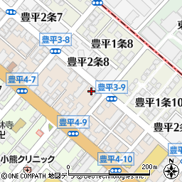 日興パレス東札幌周辺の地図