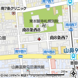 北海道札幌市中央区南８条西8丁目521周辺の地図