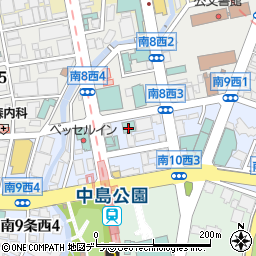 ホテルリブマックス札幌周辺の地図