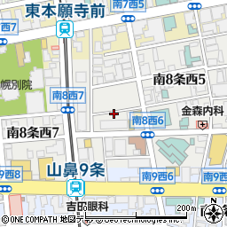 Ｆｉｔｎｅｓｓ２４　南８条電車通店周辺の地図