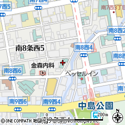 札幌オリエンタルホテル周辺の地図