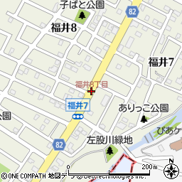 福井8丁目周辺の地図