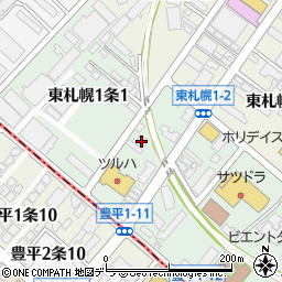 ＳＥＩＲＡ東札幌周辺の地図