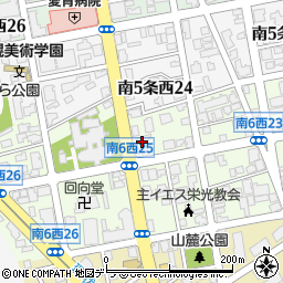 ハニックス株式会社札幌支店周辺の地図