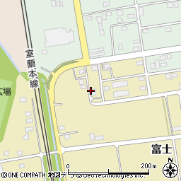 栗山町役場　町民球場周辺の地図
