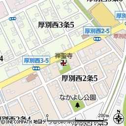 禅聖寺周辺の地図