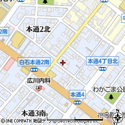株式会社札幌セラミック・ラボラトリー周辺の地図