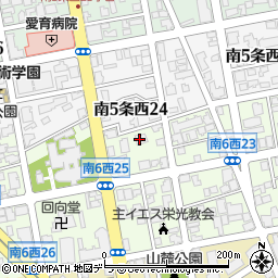 札幌円山倶楽部周辺の地図