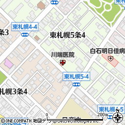 川端医院周辺の地図