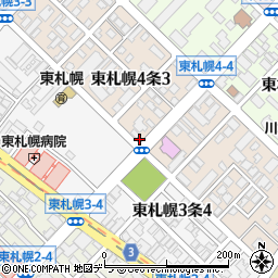 白石警察署東札幌交番周辺の地図