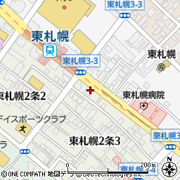 プレシア東札幌周辺の地図