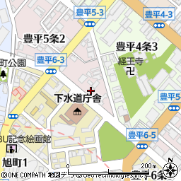 ゴードー札幌支店周辺の地図