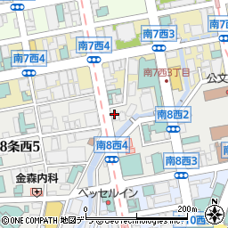 焼肉ダイニング MEGUMI 南8条店周辺の地図