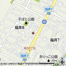 児童デイサービスコモド福井周辺の地図